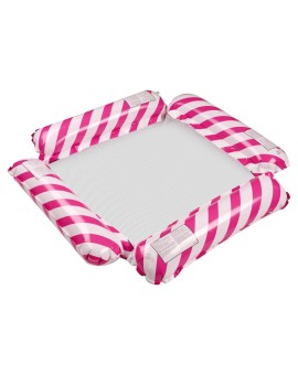 Materac dmuchany plażowy hamak wodny leżak fotel krzesło do pływania basenu różowy Kik Sp. z o. o. Sp. k. | Time- 2