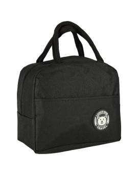 Torba termiczna na lunch jedzenie śniadaniowa izolacyjna lunch czarna Kik Sp. z o. o. Sp. k. | Time- 2