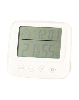 Higrometr zegar termometr pokojowy wilgotnościomierz LCD Kik Sp. z o. o. Sp. k. | Time- 2