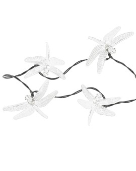 Lampki ogrodowe solarne ważki 6,5m 30LED ciepły biały Kik Sp. z o. o. Sp. k. | Time- 2