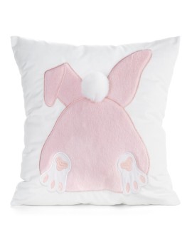 Poszewka Wiosna 129 45 X 45 Cm Jasnoróżowy