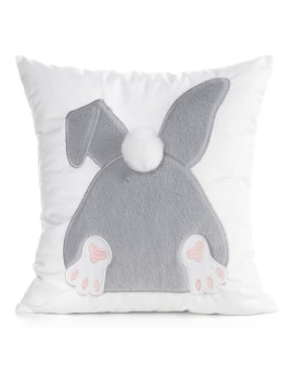 Poszewka Wiosna 129 45 X 45 Cm Srebrny