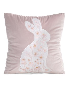 Poszewka Wiosna 132 45 X 45 Cm Jasnoróżowy