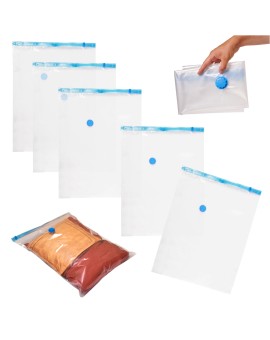 Worki próżniowe na ubrania 5 sztuk 60x80cm