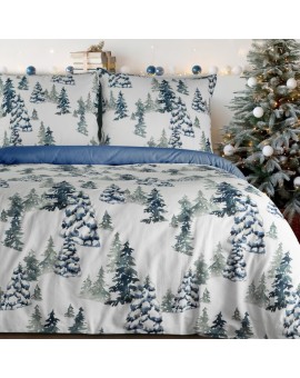 świąteczny Komplet Pościeli Natal 220 X 200 Cm Biały