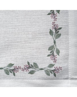 Obrus Lily 220 X 140 Cm Biały