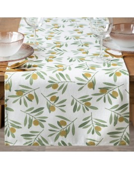 Obrus Erin 40 X 140 Cm Biały