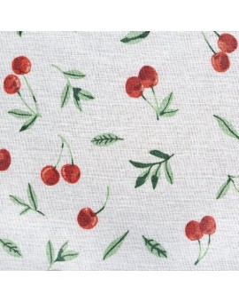 Obrus Cherry 180 X 140 Cm Biały