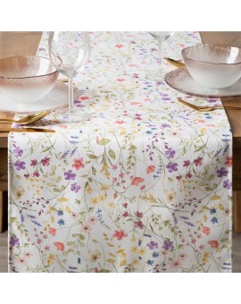 Obrus Anna 40 X 140 Cm Biały