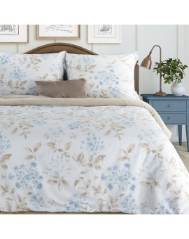 Komplet Pościeli Bawełnianej Jasmina 220 X 200 Cm Kremowy