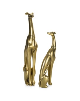 Figurka dekoracyjna DOG w kształcie psa, półmatowa Eurofirany | Time- 2