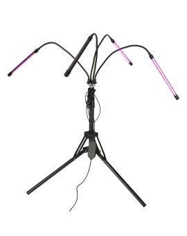 Lampa do roślin LED uprawy wzrostu panel na statywie 4x80LED Kik Sp. z o. o. Sp. k. | Time- 2