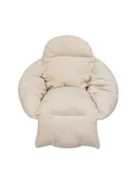 Poduszka LUARO na huśtawkę wiszącą bocianie gniazdo XXL ecru